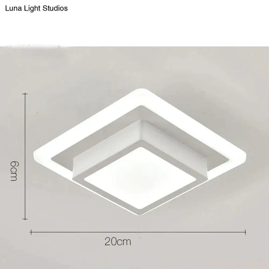 Kathleen - Acrylic Modern Led Ceiling Lights For Corridor Entrance Of Home Lamp Plafonnier Luminaria