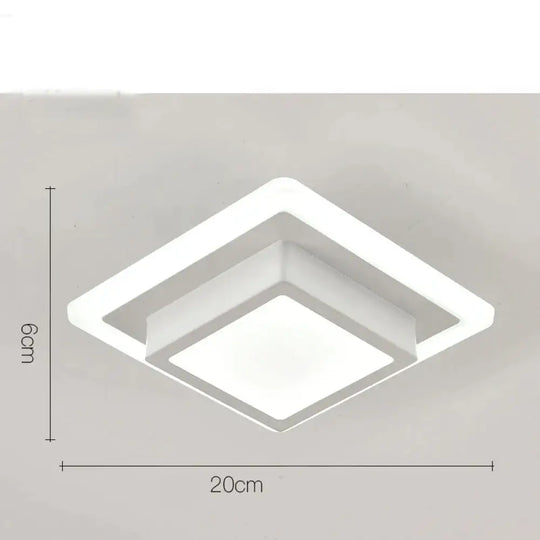 Kathleen - Acrylic Modern Led Ceiling Lights For Corridor Entrance Of Home Lamp Plafonnier