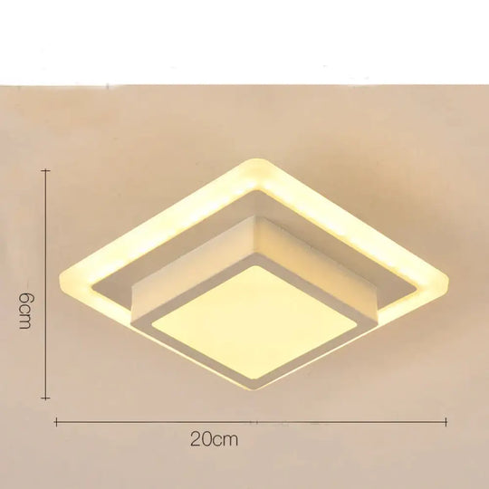 Kathleen - Acrylic Modern Led Ceiling Lights For Corridor Entrance Of Home Lamp Plafonnier