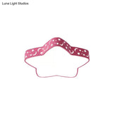 Kids’ Etched Star Led Ceiling Light With Animated Design