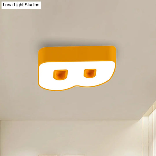 Kid’s Led Candy Colored Ceiling Light For Kindergarten: Brighten Up The Classroom
