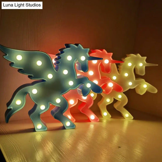 Kids Led Night Lamp - Animal Nightstand Light For Childrens Bedroom