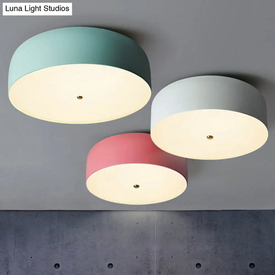 Kids Nordic Led Dome Ceiling Light - Flush Mount