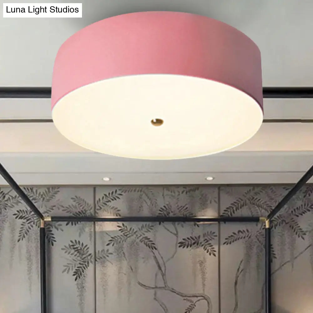 Kids Nordic Led Dome Ceiling Light - Flush Mount