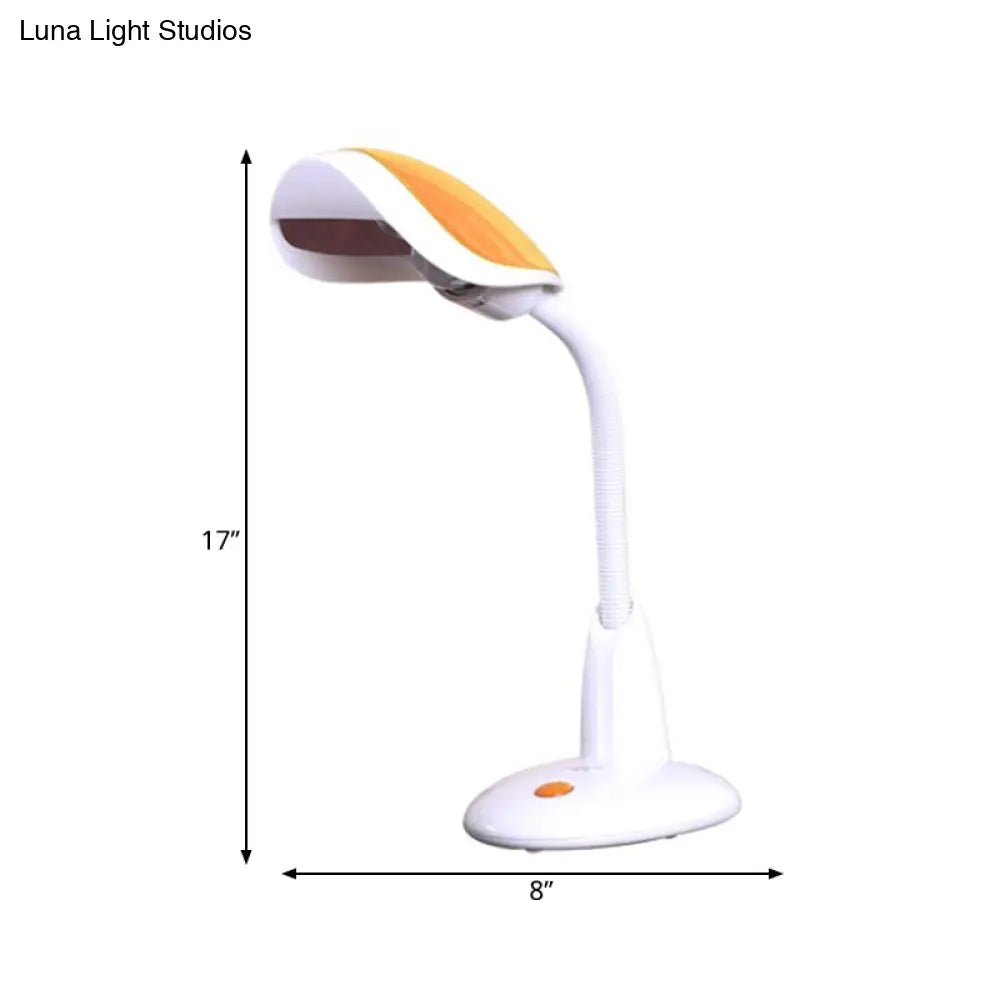 Laura - White-Orange Table Lamp