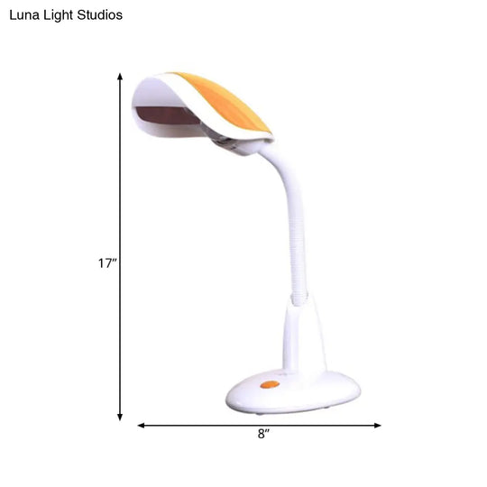 Laura - White-Orange Table Lamp