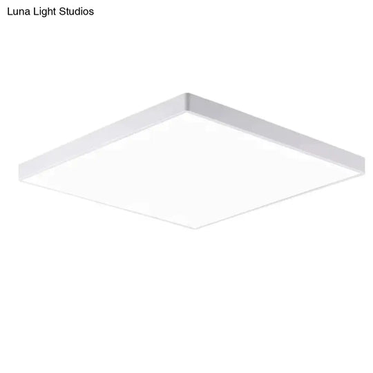 Lauren- Led Ceiling Light Acryl Alloy Modern Lamp Living Room Lighting Round & Square 3Cm Super Thin