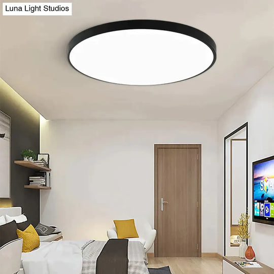 Lauren- Led Ceiling Light Acryl Alloy Modern Lamp Living Room Lighting Round & Square 3Cm Super