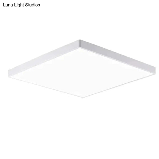 Lauren- Led Ceiling Light Acryl Alloy Modern Lamp Living Room Lighting Round & Square 3Cm Super Thin