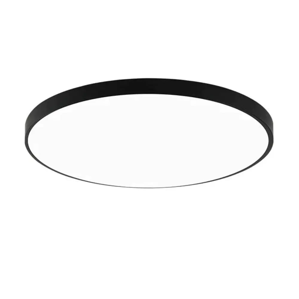 Lauren- Led Ceiling Light Acryl Alloy Modern Lamp Living Room Lighting Round & Square 3Cm Super