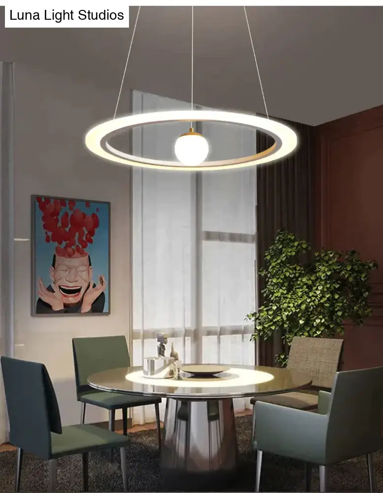 Laya - Minimalist Led Ring Pendant Light