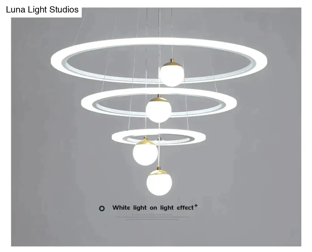 Laya - Minimalist Led Ring Pendant Light