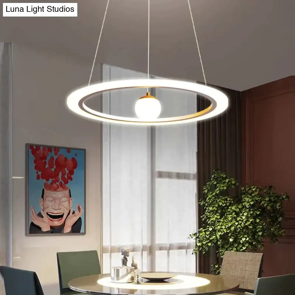 Laya - Minimalist Led Ring Pendant Light