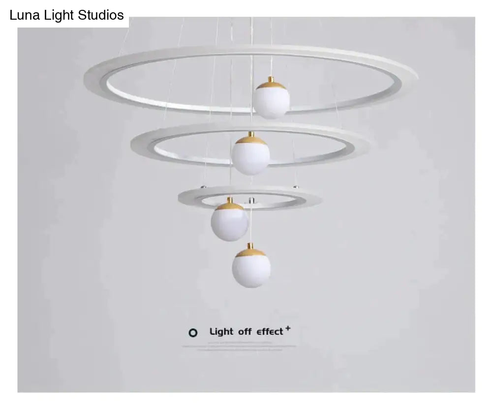 Laya - Minimalist Led Ring Pendant Light