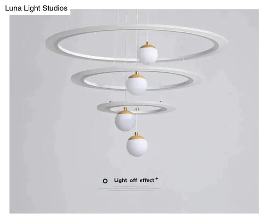 Laya - Minimalist Led Ring Pendant Light