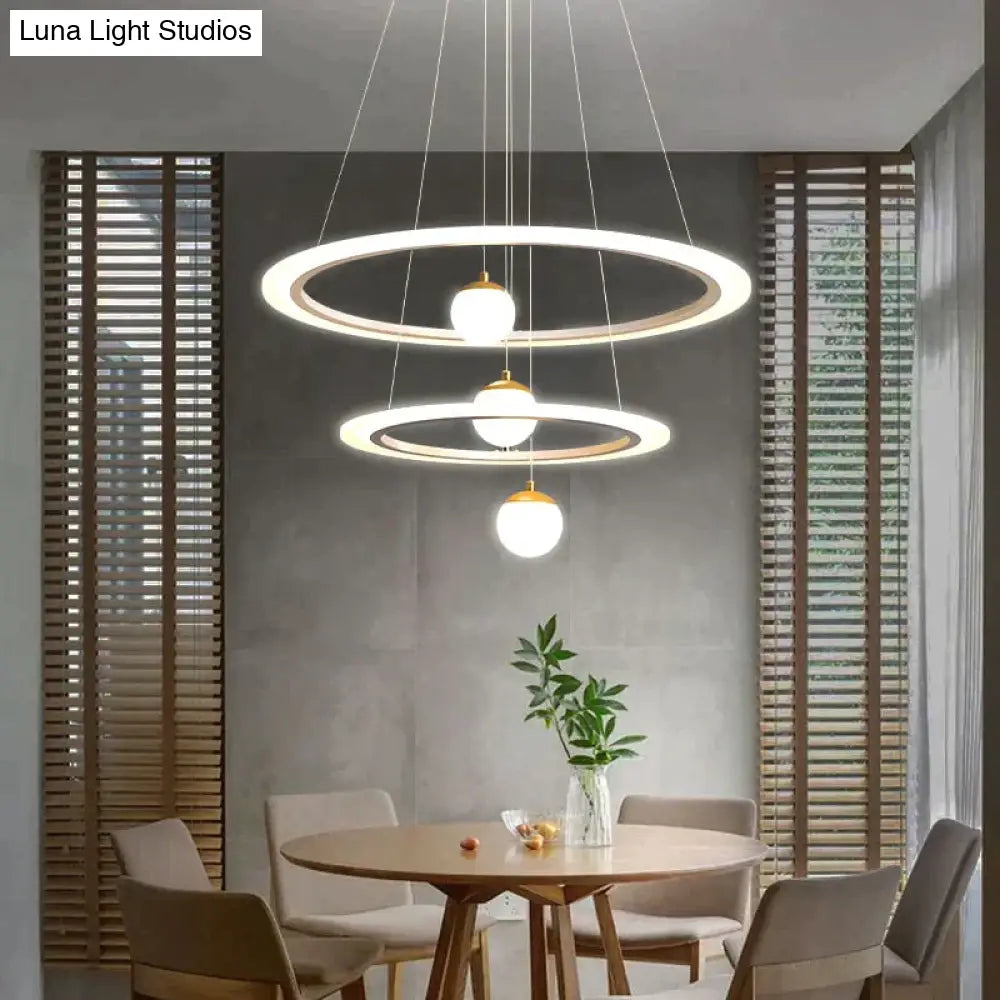 Laya - Minimalist Led Ring Pendant Light