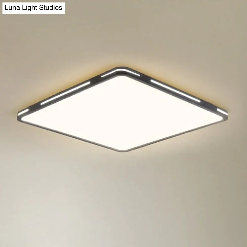 Leah -Modern Led Ceiling Light Lamp Lighting Fixture Surface Mount Flush Remote Control Dimmable 18W