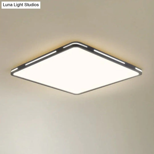 Leah -Modern Led Ceiling Light Lamp Lighting Fixture Surface Mount Flush Remote Control Dimmable 18W