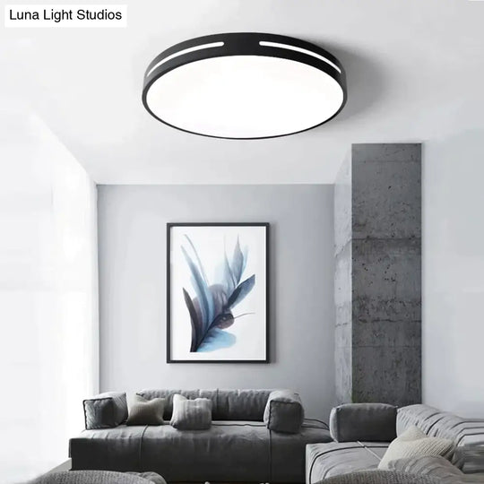 Leah -Modern Led Ceiling Light Lamp Lighting Fixture Surface Mount Flush Remote Control Dimmable