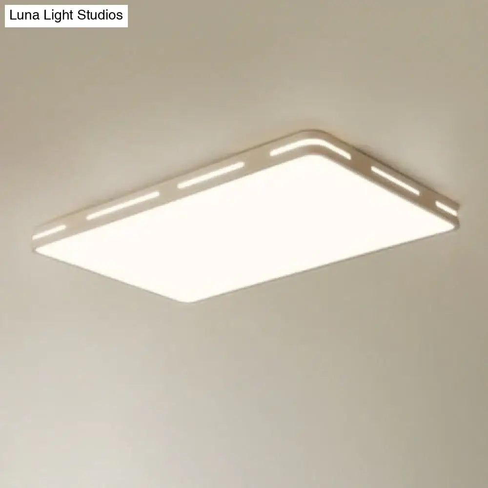 Leah -Modern Led Ceiling Light Lamp Lighting Fixture Surface Mount Flush Remote Control Dimmable 18W