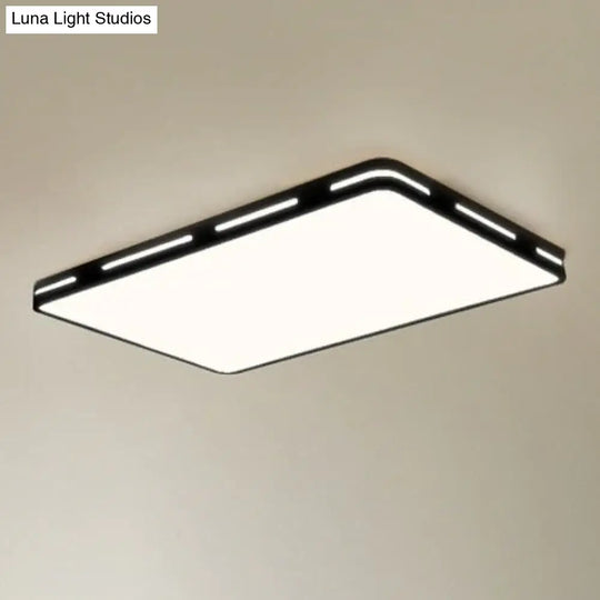 Leah -Modern Led Ceiling Light Lamp Lighting Fixture Surface Mount Flush Remote Control Dimmable 18W