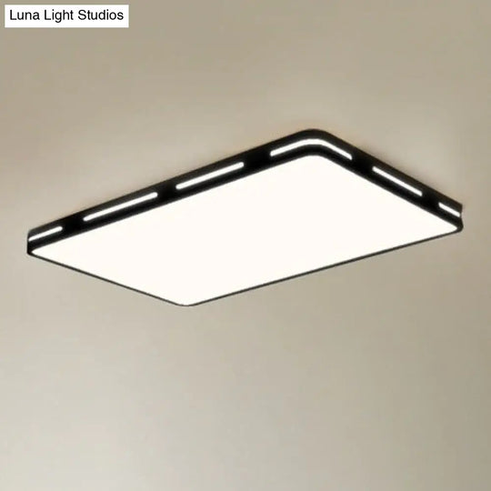 Leah -Modern Led Ceiling Light Lamp Lighting Fixture Surface Mount Flush Remote Control Dimmable