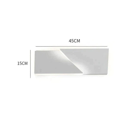 Leanne | Geometric Wall Lamp 45X15X14 8W / Warm White (2700-3500K)