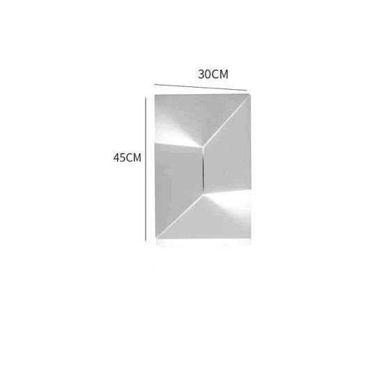 Leanne | Geometric Wall Lamp 45X30X14 16W / Warm White (2700-3500K)