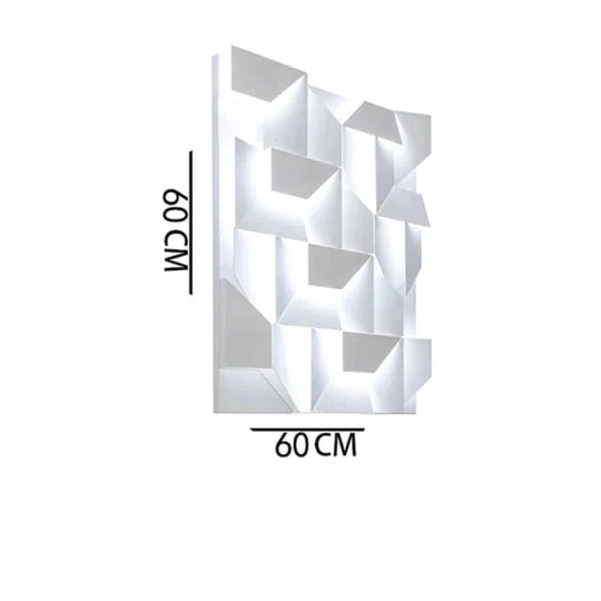 Leanne | Geometric Wall Lamp 60X60X14 35W / Warm White (2700-3500K)