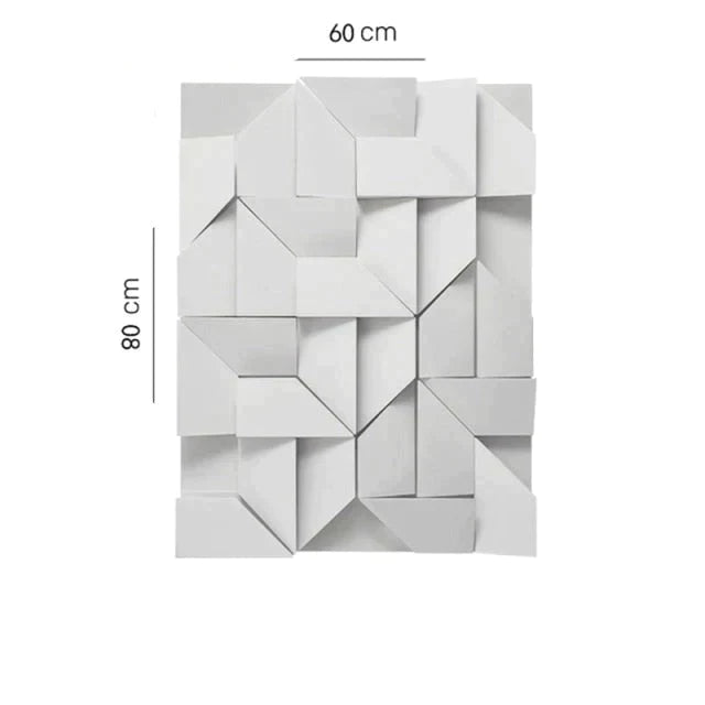 Leanne | Geometric Wall Lamp 80X60X14 46W / Warm White (2700-3500K)