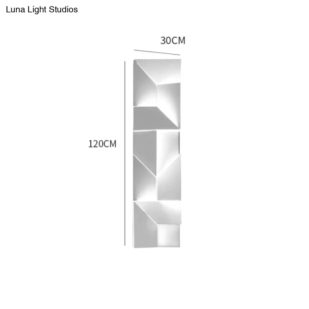 Leanne | Geometric Wall Lamp 120X30X14 40W / Warm White (2700-3500K)