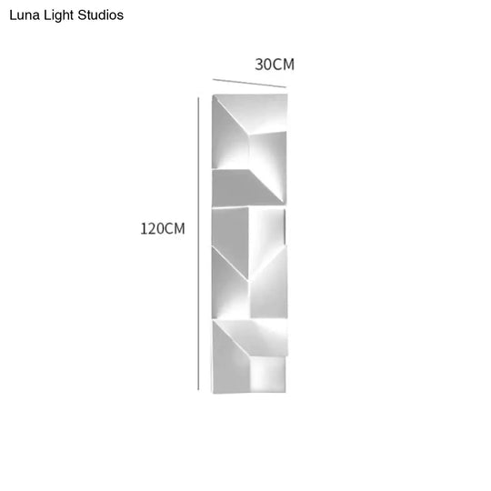 Leanne | Geometric Wall Lamp 120X30X14 40W / Warm White (2700-3500K)