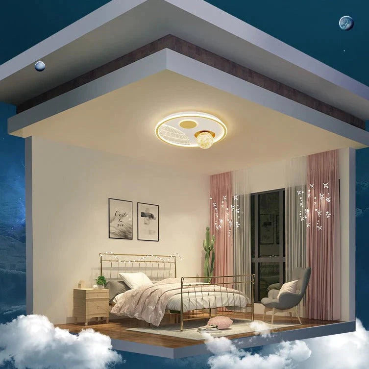 LED Ceiling Lamp Glass Living Room Lamp Dining Room Bedroom Modern Simple Lamp
