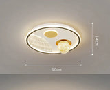 Led Ceiling Lamp Glass Living Room Dining Bedroom Modern Simple