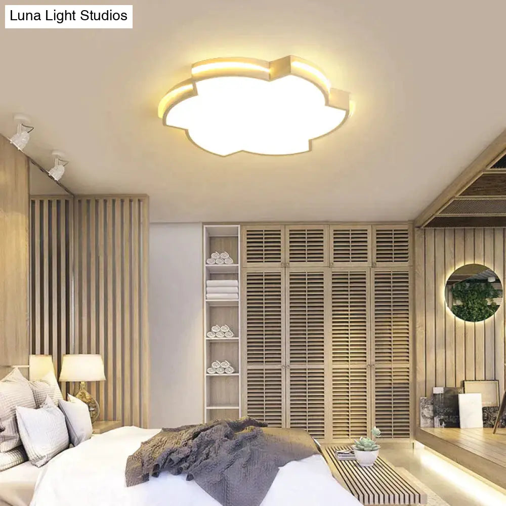 Led Ceiling Lamp Pattern Simple Modern Creative Bedroom