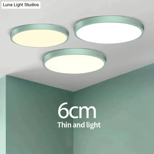 Led Ceiling Lamp Round Led Light 15W 20W 30W 50W Kitchen Luminaria Room Lights Modern Fixture