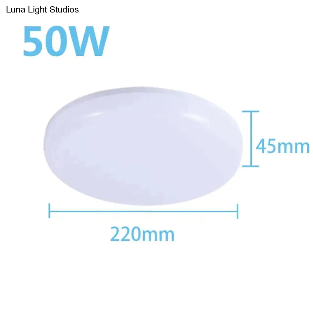 Led Ceiling Lamp Round Led Light 15W 20W 30W 50W Kitchen Luminaria Room Lights Modern Fixture