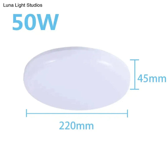 Led Ceiling Lamp Round Led Light 15W 20W 30W 50W Kitchen Luminaria Room Lights Modern Fixture