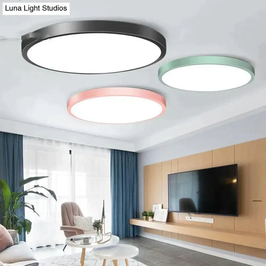 Led Ceiling Lamp Round Led Light 15W 20W 30W 50W Kitchen Luminaria Room Lights Modern Fixture