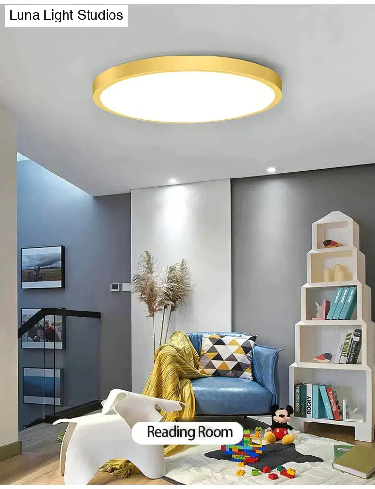 Led Ceiling Lamp Round Led Light 15W 20W 30W 50W Kitchen Luminaria Room Lights Modern Fixture