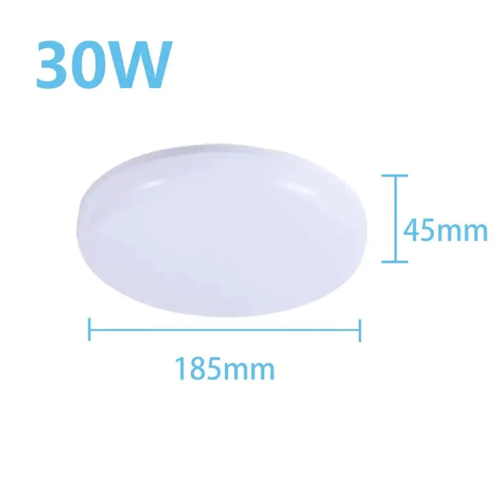 Led Ceiling Lamp Round Led Light 15W 20W 30W 50W Kitchen Luminaria Room Lights Modern Fixture