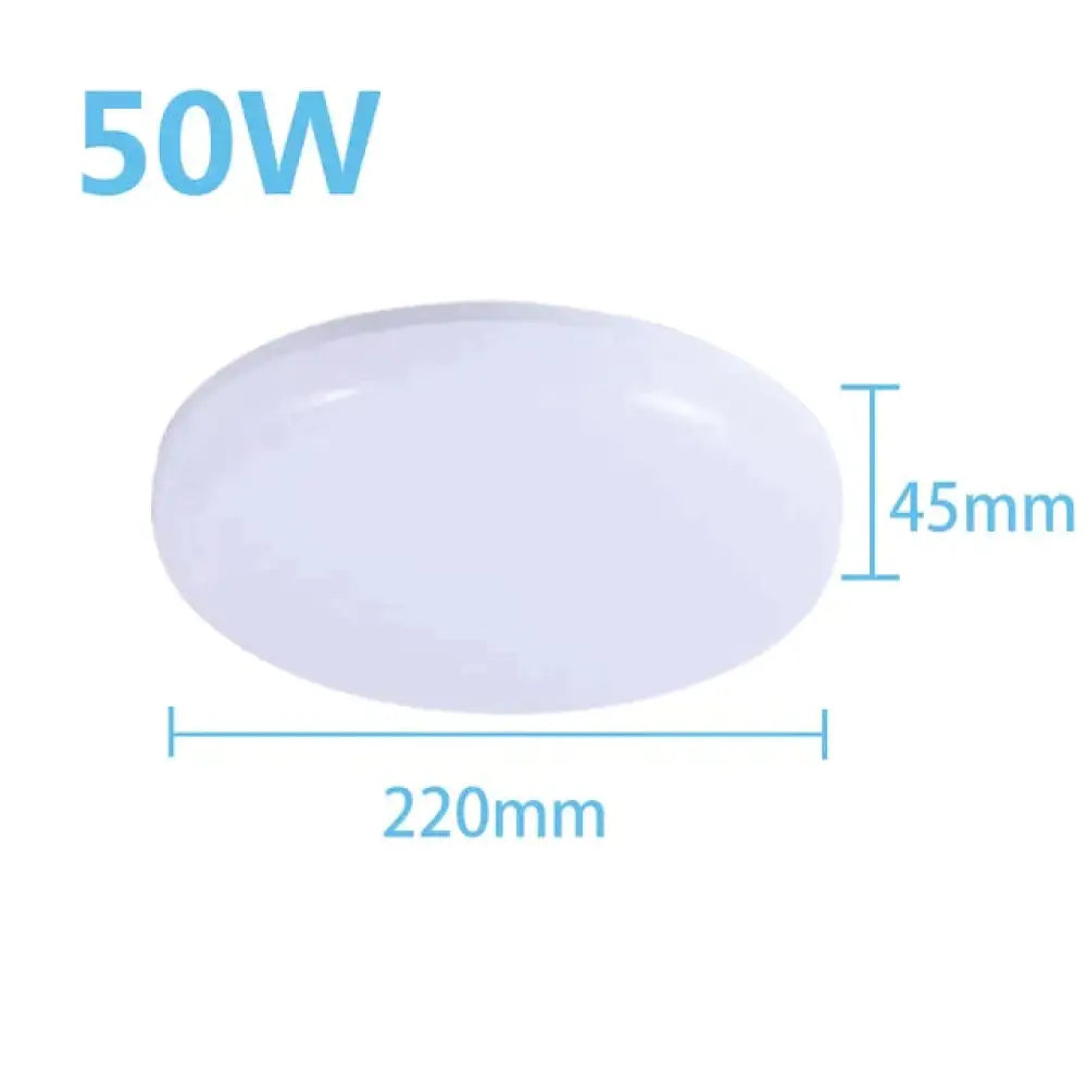 Led Ceiling Lamp Round Led Light 15W 20W 30W 50W Kitchen Luminaria Room Lights Modern Fixture