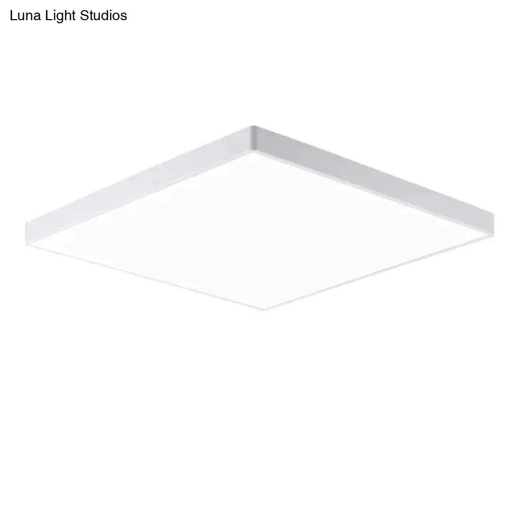 Led Ceiling Light Acryl Alloy Modern Lamp Living Room Lighting Round & Square 3Cm Super Thin For