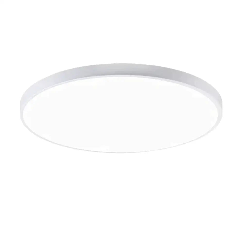 Led Ceiling Light Acryl Alloy Modern Lamp Living Room Lighting Round & Square 3Cm Super Thin For