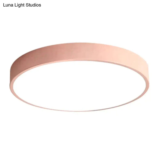 Led Ceiling Light Modern Fixture Lamp Living Room Bedroom Bathroom Kitchen Lights Surface Mount Pink