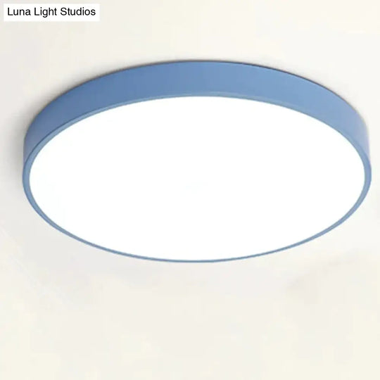 Led Ceiling Light Modern Fixture Lamp Living Room Bedroom Bathroom Kitchen Lights Surface Mount Bule