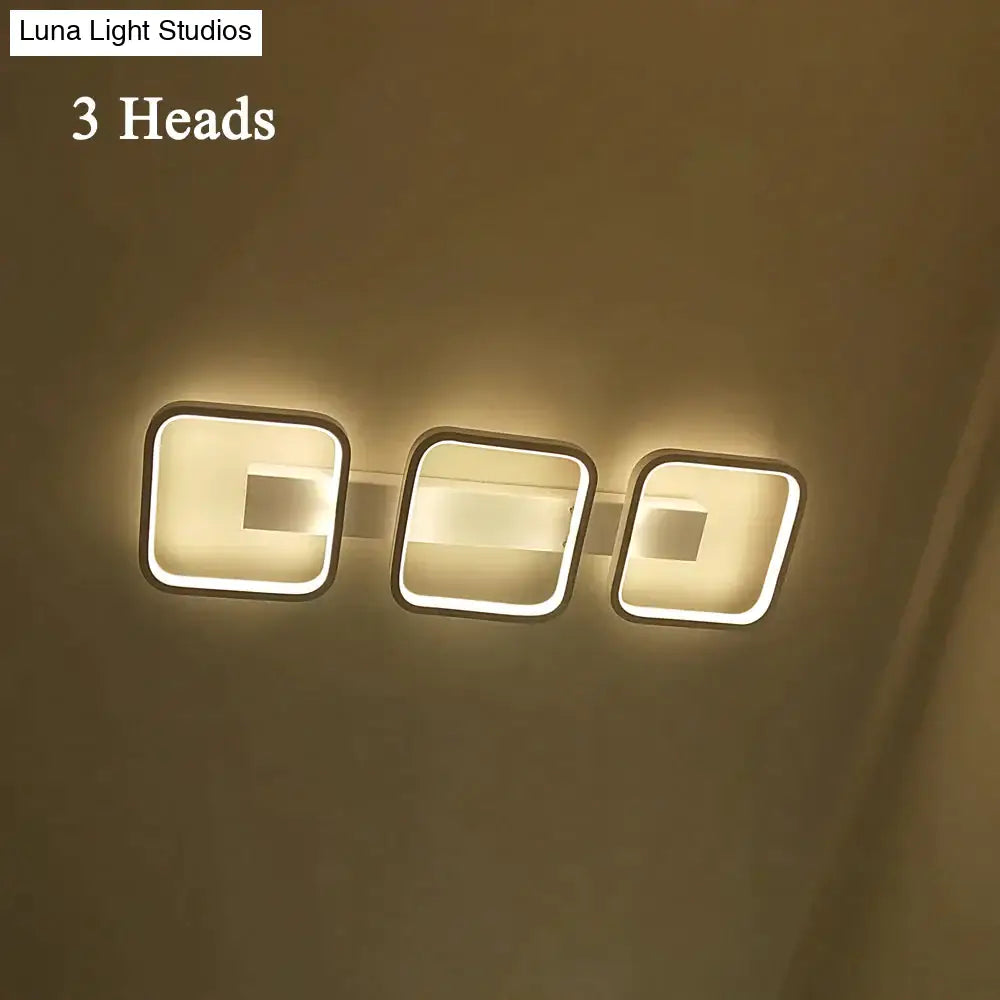 Led Ceiling Light Modern Lamp Living Room Lighting Fixture Bedroom Kitchen Surface Mount Flush Panel