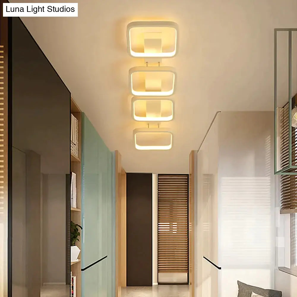 Led Ceiling Light Modern Lamp Living Room Lighting Fixture Bedroom Kitchen Surface Mount Flush Panel