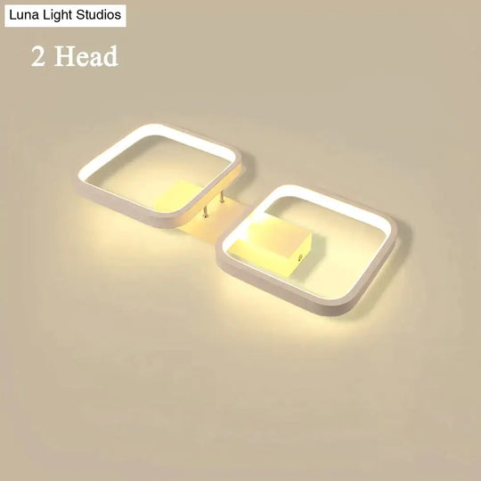 Led Ceiling Light Modern Lamp Living Room Lighting Fixture Bedroom Kitchen Surface Mount Flush Panel