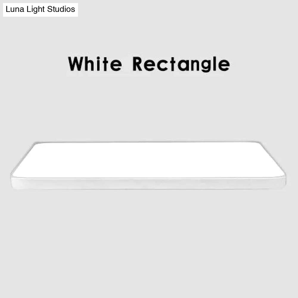 Led Ceiling Light Modern Panel Lamp Lighting Fixture Surface Mount Flush Remote Control